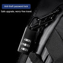 Ozuko 9315 Outdoor Waterproof Men Business Chest Bag Anti-theft Shoulder Messenger Bag with External USB Charging Port(Black)