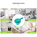 Collapsible Water Scoop Kitchen Large Handle Hangable Water Scoop Random Color Delivery