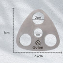 Qvien Outdoor Camping Portable Triangle Hanging Pot Bracket Barbecue Multifunctional Picnic Ring Hook