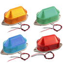 DC12V Led Mini Strobe Signal Warning Light Silent Warning Light(Red)