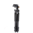 Q620 4-Section Folding Legs Heavy Duty Aluminum Alloy Tripod With Three-Dimensional Damping Tripod Heads
