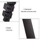 Q620 4-Section Folding Legs Heavy Duty Aluminum Alloy Tripod With Three-Dimensional Damping Tripod Heads