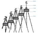 Q620 4-Section Folding Legs Heavy Duty Aluminum Alloy Tripod With Three-Dimensional Damping Tripod Heads