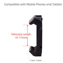 Xiletu Xj-13 Live BroadcastTripod Mount Phone Clamp with 1/4 inch Screw Holes & Cold Shoe Base