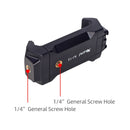 Xiletu Xj-13 Live BroadcastTripod Mount Phone Clamp with 1/4 inch Screw Holes & Cold Shoe Base