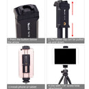 Xiletu Xj-13 Live BroadcastTripod Mount Phone Clamp with 1/4 inch Screw Holes & Cold Shoe Base