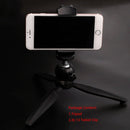 Xiletu Xj-13 Live BroadcastTripod Mount Phone Clamp with 1/4 inch Screw Holes & Cold Shoe Base
