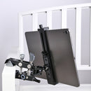 Xiletu Xj15 Live Broadcast Desktop Full Metal Tripod Mount Tablet Pc Phone Clamp With 1/4 Inch Screw Holes & Cold Shoe Base(Black)