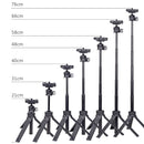 Cimapro Cb-2 Multi-functional Live Broadcast 6-Section Grip Foldable Tripod Holder Selfie Stick Extension Monopod