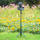 Cimapro Cb-2 Multi-functional Live Broadcast 6-Section Grip Foldable Tripod Holder Selfie Stick Extension Monopod