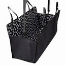 Waterproof Rear Back Pet Dog Car Seat Cover Mats Hammock Protector With Safety Belt, Size:130x150x38cm(Black)