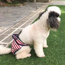 2 PCS Pet Striped Physiological Pants Dog Menstrual Pants, Size: S(Red)