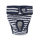 2 PCS Pet Striped Physiological Pants Dog Menstrual Pants, Size: M(Blue)