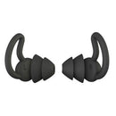 4 PCS / 2 Pair Shark Fin Nnti-falling and Noise-reducing Earplugs Anti-Noise Earplugs For Sleeping Dormitory Noise Cancelling And Noise Prevention Earplugs(Black (2 Layers))
