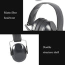 Learn Sleep Industry Noise Cancelling Earmuffs Shooting Soundproof Earmuffs(Black)