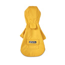 Dog Raincoat Hooded Four-Legged Clothes Waterproof All-Inclusive Small Dog Pet Raincoat, Size: L(Yellow)