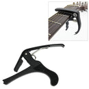 Plastic Guitar Capo for 6 String Acoustic Classic Electric Guitarra Tuning Clamp Musical Instrument Accessories(Black)