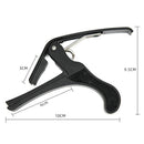 Plastic Guitar Capo for 6 String Acoustic Classic Electric Guitarra Tuning Clamp Musical Instrument Accessories(Black)
