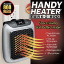 Home Portable Wall-mounted Small Air Heater, Specification:EU Plug(Gray)
