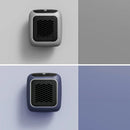 Home Portable Wall-mounted Small Air Heater, Specification:US Plug(Gray)