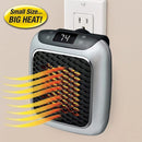 Home Portable Wall-mounted Small Air Heater, Specification:US Plug(Gray)