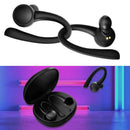 T7 Pro Wireless Sports Dual In-Ear Headset Bluetooth Headset 5.0(Black)