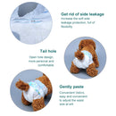 2 Packs/20 Pcs Pet Diapers For Dogs Pet Physiological Pants, Random Color Delivery, Size:XS