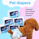 2 Packs/20 Pcs Pet Diapers For Dogs Pet Physiological Pants, Random Color Delivery, Size:XL