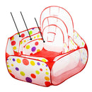 Folding Portable Baby Polka Dot Hexagon Indoor Ball Pool Game Fence 1.5 m in Diameter