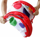 Folding Portable Baby Polka Dot Hexagon Indoor Ball Pool Game Fence 1.5 m in Diameter