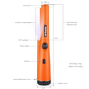 Metal Detector Gold Detector Pointer Pinpointing(Black)