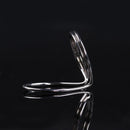 Metal Spring Ring Pick for Guitar(Silver)