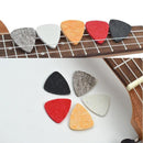 10 PCS Ukulele Guitar Wool Felt Picks(Black)