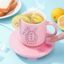 Fast Cooling Heating Pad USB Mini Portable Car Home Heating And Cooling Cup Coaster(Pink)