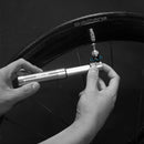 WILD MAN Mountain Road Bike Portable Bicycle Pump Us And French Mouth Universal Pump Mini Basketball Football Pump(Black)