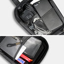 Wild Man Ts9 For Scooter / Bicycle Universal Waterproof Pu + Eva Hard Shell Front Bag with Reflective Warning, Capacity: 2.5l