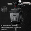 Wild Man Ts9 For Scooter / Bicycle Universal Waterproof Pu + Eva Hard Shell Front Bag with Reflective Warning, Capacity: 2.5l