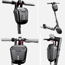 Wild Man Ts9 For Scooter / Bicycle Universal Waterproof Pu + Eva Hard Shell Front Bag with Reflective Warning, Capacity: 2.5l