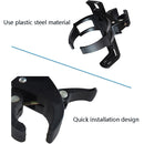 3 PCS Mountain Bike Bottle Cage Bicycle Quick Release Free Hanging Cup Holder Road Bike Electric Scooter Motorcycle Water Cup Holder(Black)