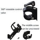3 PCS Mountain Bike Bottle Cage Bicycle Quick Release Free Hanging Cup Holder Road Bike Electric Scooter Motorcycle Water Cup Holder(Black)