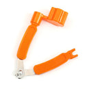 Guitar String Changing Tool Set String Trimmer Winding String Winding Three-in-one Clamp Guitar Accessories(Yellow Wihout Paper Jam)