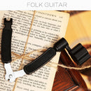 Guitar String Changing Tool Set String Trimmer Winding String Winding Three-in-one Clamp Guitar Accessories(Yellow Wihout Paper Jam)