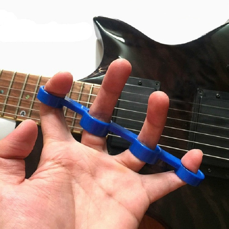 Guitar Finger Expansion Finger Force Device Piano Span Practice Finger Sleeve, Specification:Small(Blue)