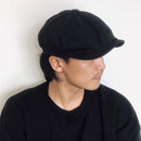 Britishretro Newsboy Cap Beret Octagonal Cap, Size: L(Black)