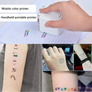 Mbrush Handheld Printer Custom Content Portable Full Color Inkjet Printer with Ink Cartridges