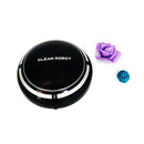 2 In 1 Rechargeable Floor Sweeping Robot Dust Catcher Intelligent Auto-Induction Floor Sweeping Robot Vacuum Cleaner(Black)