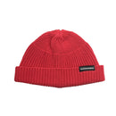 A21 Short Beanie Retro Hip Hop Knitted Cap, Size:One Size(Red)