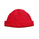 A21 Short Beanie Retro Hip Hop Knitted Cap, Size:One Size(Red)