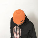 A21 Short Beanie Retro Hip Hop Knitted Cap, Size:One Size(Black)