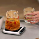 Smart 55 Degree Constant Temperature Coaster Winter Desktop Insulation And Warm Heating Usb Coaster(Wave Display)